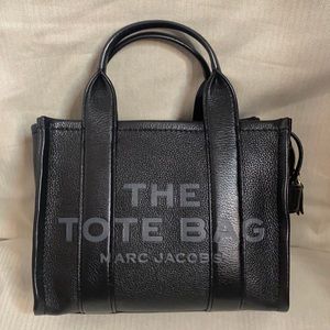 Marc Jacobs Mini Leather Tote Bag Black
